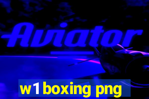 w1 boxing png